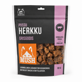 MUSH Minisnacks – naturlige godbidder af kød med 4 smagsvarianter