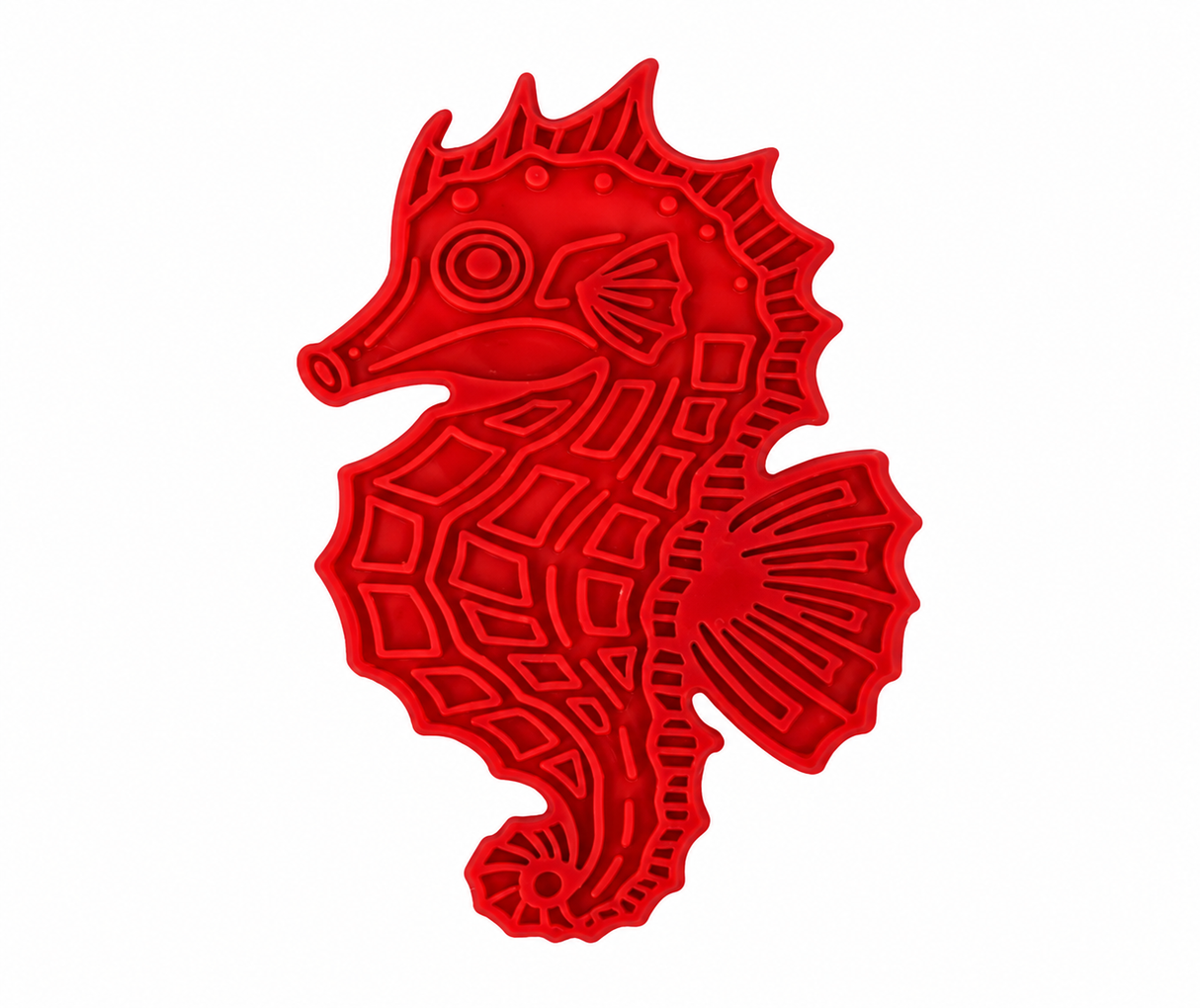 Eat Slow Live Longer Lick Mat Seahorse – slikkemåtte med beroligende effekt (4 farver)