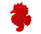 Eat Slow Live Longer Lick Mat Seahorse – slikkemåtte med beroligende effekt (4 farver)