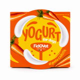 FidOvet Yoghurt til hund – cremet yoghurt i 6 lækre smagsvarianter (kan fryses)