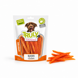 Truly Chicken Snacks – vælg mellem Chicken Slices eller Chicken Jerky Rawhide Twisted