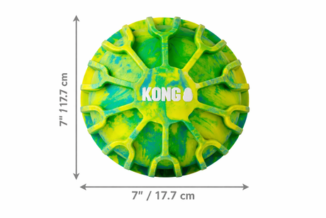 KONG FlexBall – stærk hundebold til apport, leg og vand (vælg variant)