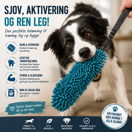 AFP Play-n-Tug – træningslegetøj til aktiv leg, træk og agility