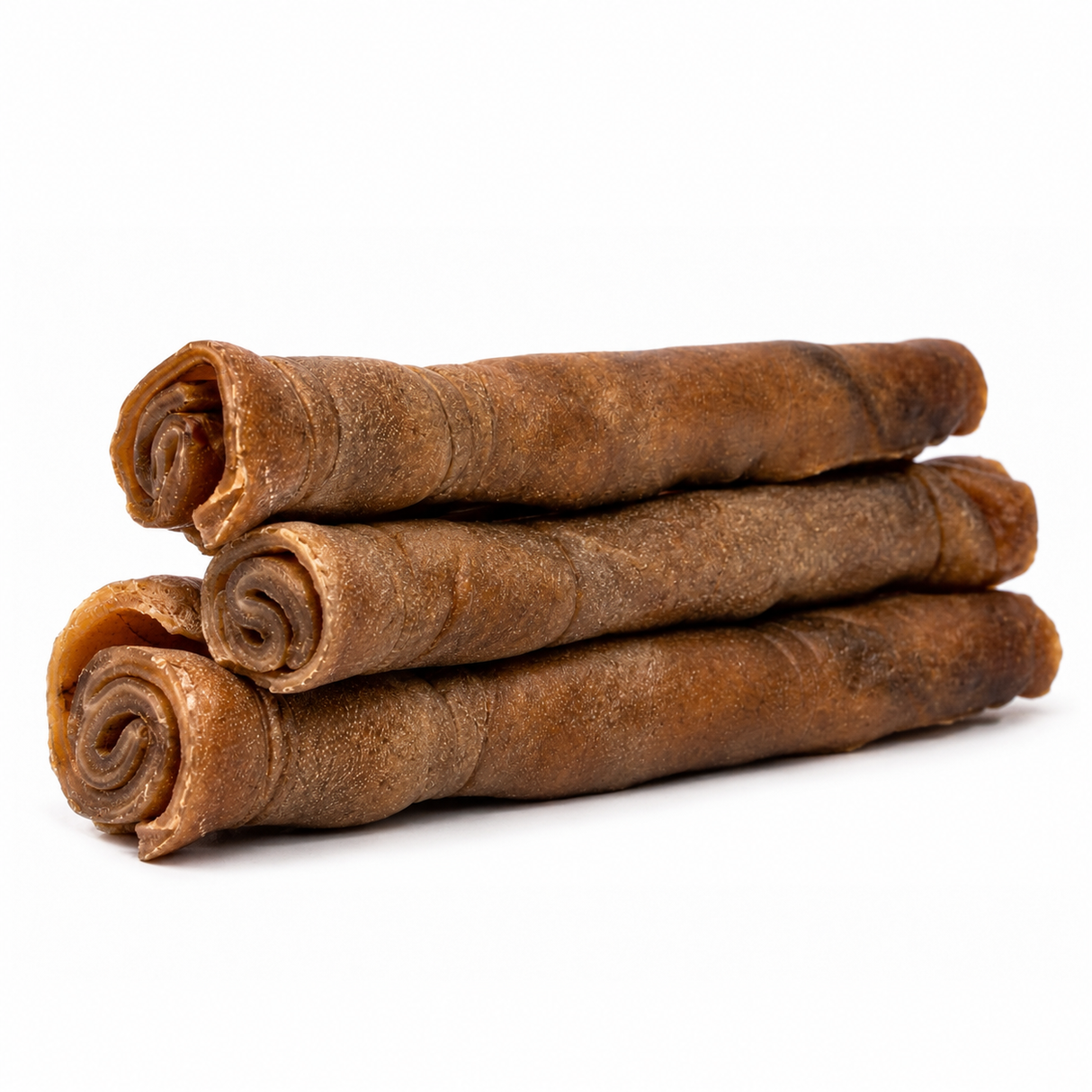 Snack'it Premium Pandebraskrulle – ekstra kraftig tyggesnack | 15 & 25 cm | Hest, Kamel eller Okse