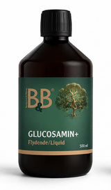 B&B Glucosamin+ Flydende – ledtilskud til hunde | 250 ml og 500 ml