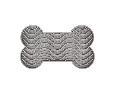 LICK PAD YUMMEE Silicone Bone – slikkemåtte med sugekopper i 3 størrelser