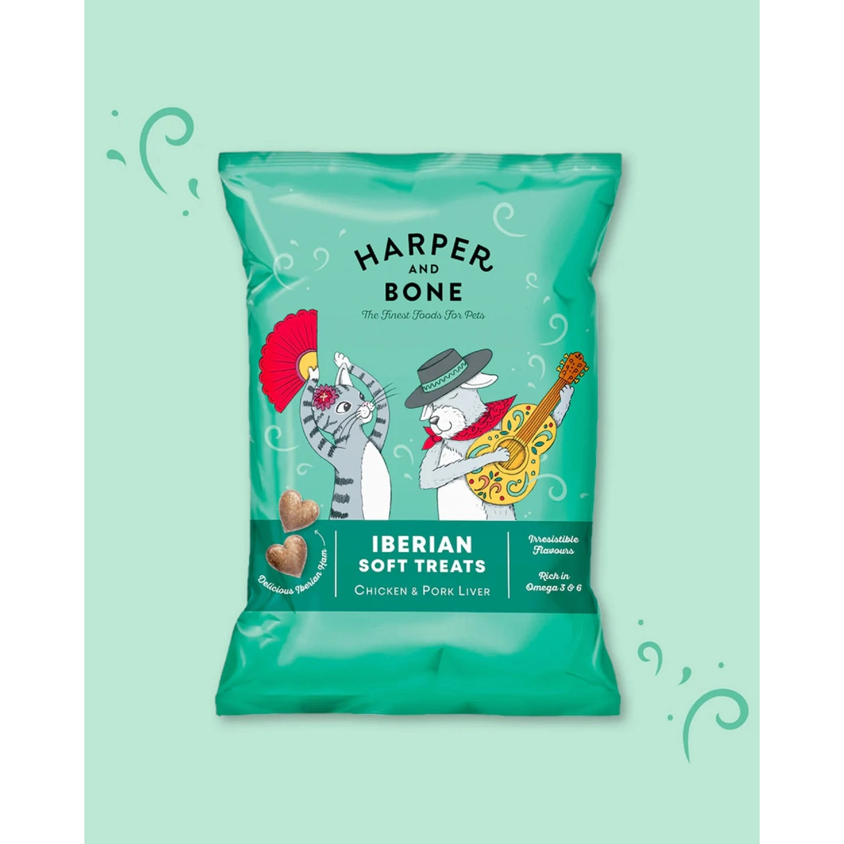 Harper & Bone Iberico Softies 90 g – bløde godbidder i 4 varianter
