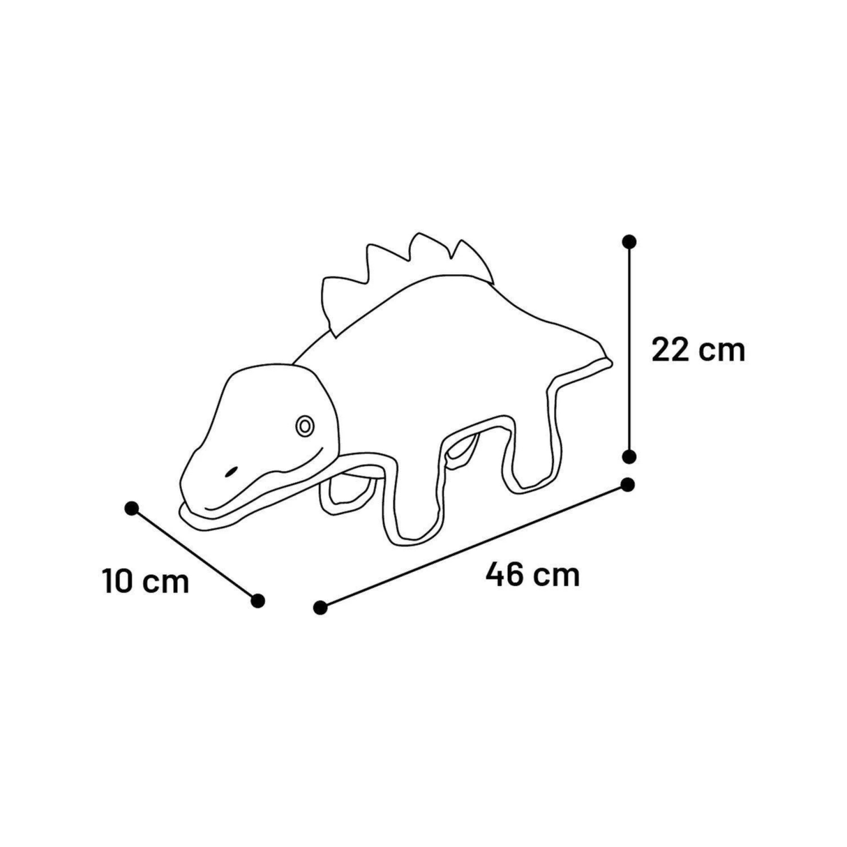 DT Dobbla – Store bløde plysbamser til leg og hygge (3 varianter)