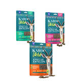 KAROO Wild Trail Bites – Antilope med urter (Oregano, Rosmarin eller Timian)