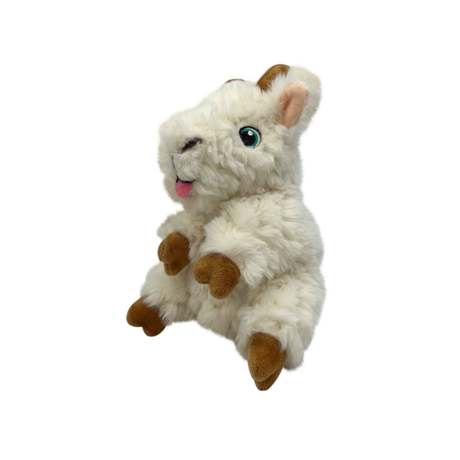 KONG Comfort Tykes Goat S – Blød hyggeven med lyd