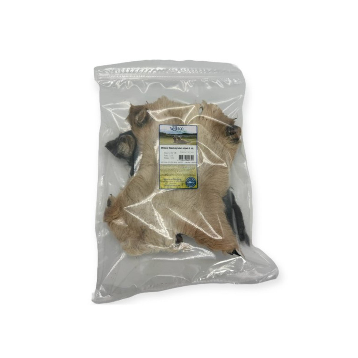 Whesco Oksehudplader med Pels – 100% Naturlig Tyggeaktivering