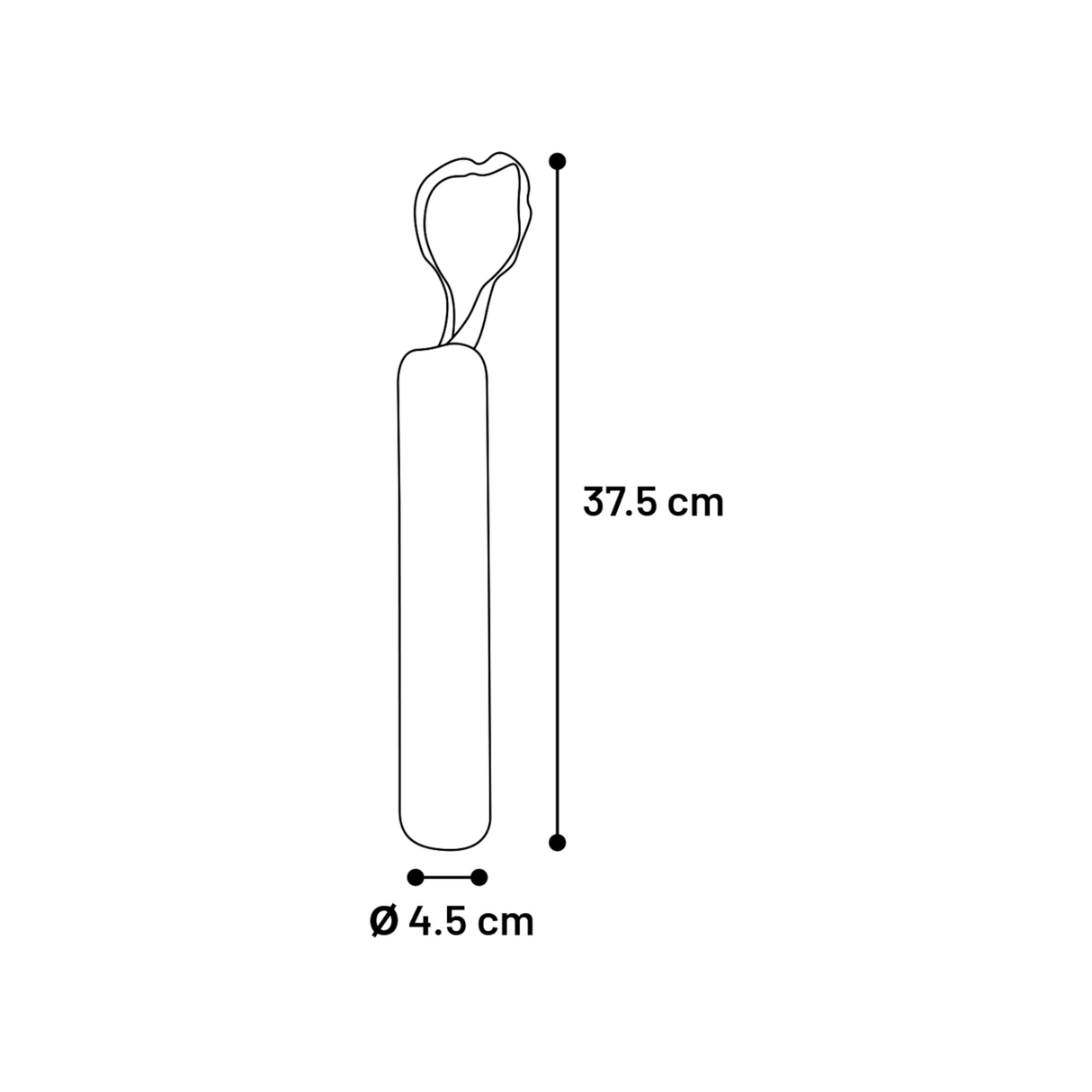 SISAL DUMMY WITH HANDLES – Slidstærk træningsdummy i 3 størrelser