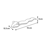 DT Dobbla Snake Green 72 cm – Ekstra Lang & Aktiverende Hundelegetøj