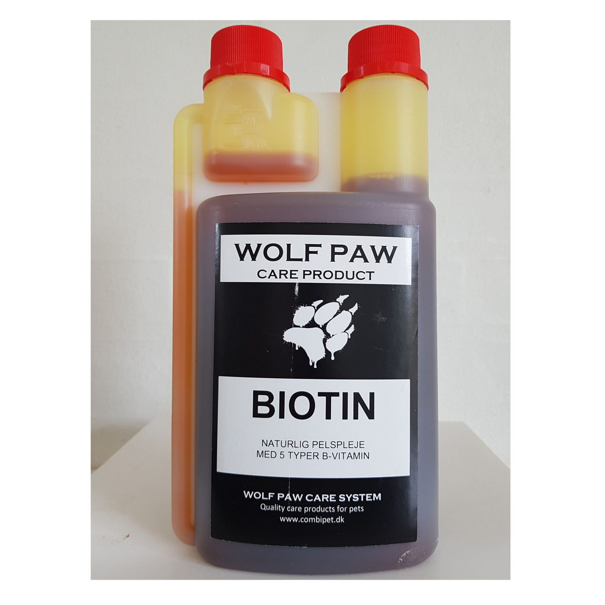 WolfPaw Biotin – Flydende tilskud til hud, pels og kløer (1000 ml)