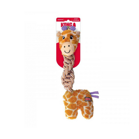 KONG Knots Twist Mix – Sjov og slidstærk leg med flamingo eller giraf