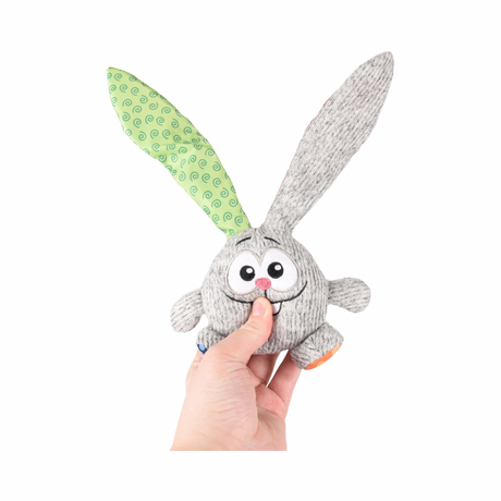 Cheery Rabbit – Blødt hundelegetøj med lange ører