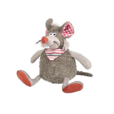 Flamingo Molly Mouse – Blødt hundelegetøj med piv (20 cm)