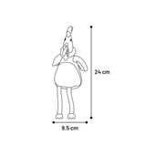 Flamingo Macy Chicken – Blødt hundelegetøj med piv (24 cm)