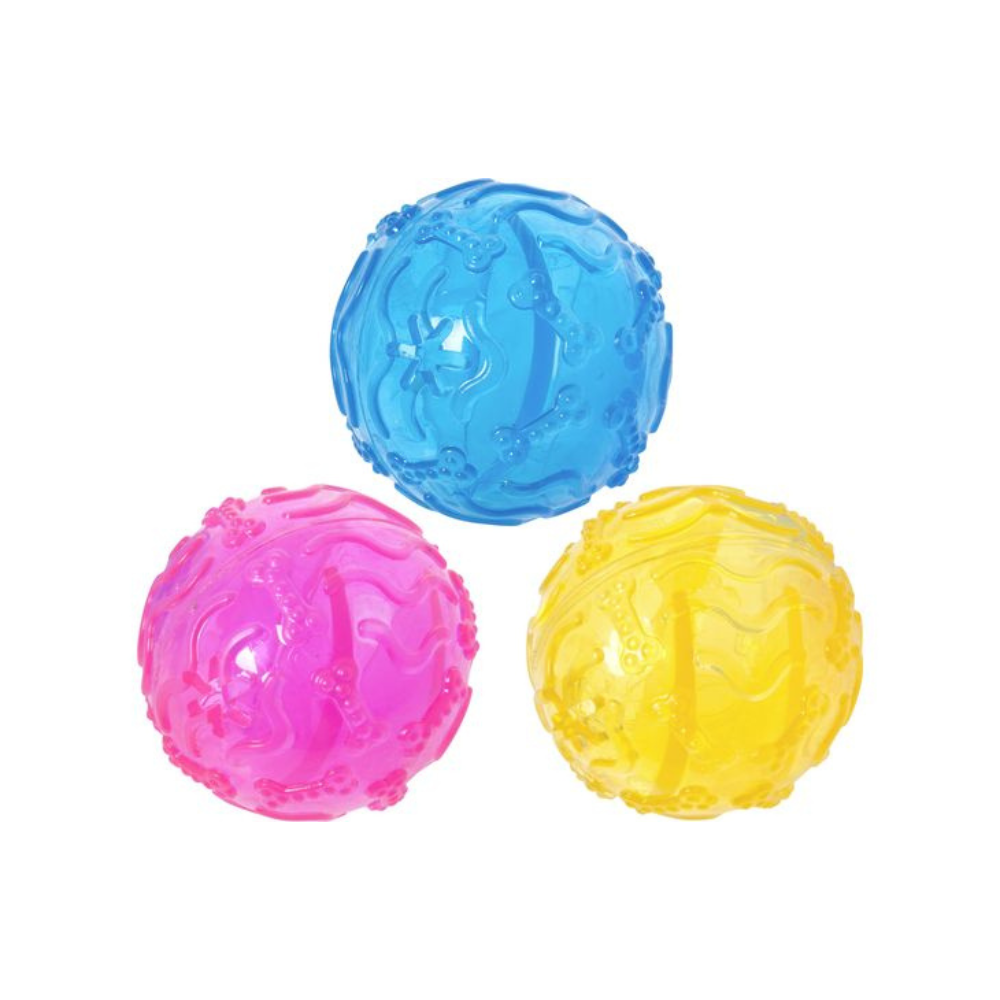 Flamingo Missy Snack Ball – Snackbold og aktiveringslegetøj til hund (8 cm)