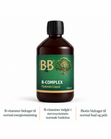 B&B B-Complex Flydende – B-vitamintilskud til hunde | 250 ml og 500 ml