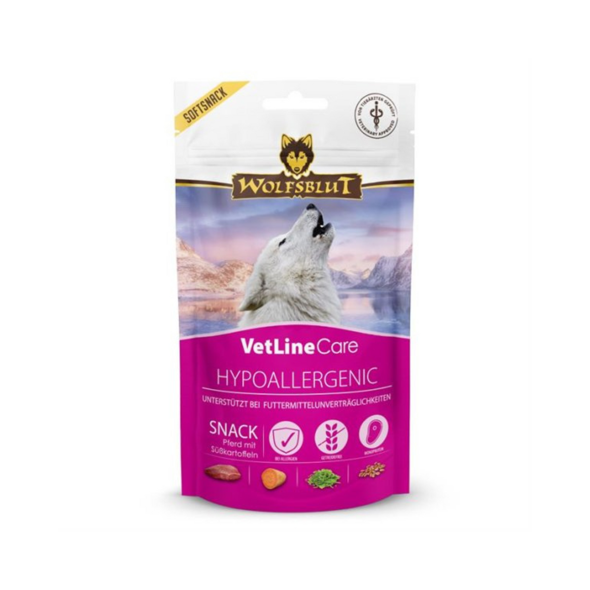 Wolfsblut VetLine Care Snacks – 4 funktionelle varianter til hunde