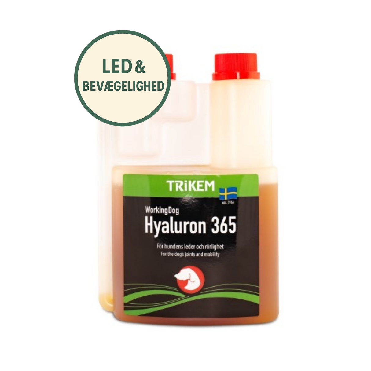 Trikem WorkingDog Hyaluron 365 – Ledtilskud til hunde 500 ml