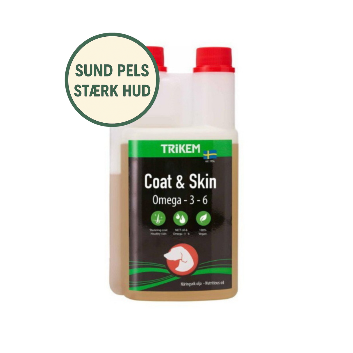 Trikem WorkingDog Coat & Skin – Olie til hud og pels 500 ml