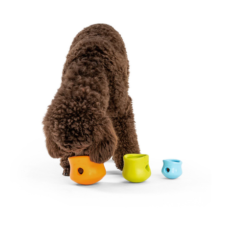 West Paw Toppl – Aktiverende hundelegetøj til fyld og mental stimulering