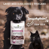 Pamico frysetørrede brislinger – naturlig fiskesnack til hund og kat