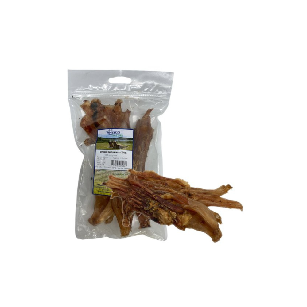 Whesco Hestesener 200 g – ekstra lang tyggetid i 100% hest