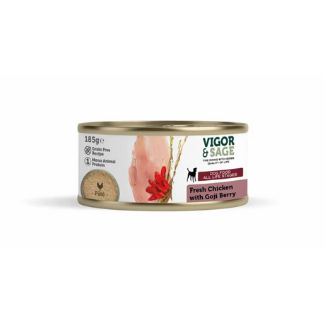 Vigor & Sage Vådfoder – Naturlige Opskrifter med Friskt Kød & Superfoods
