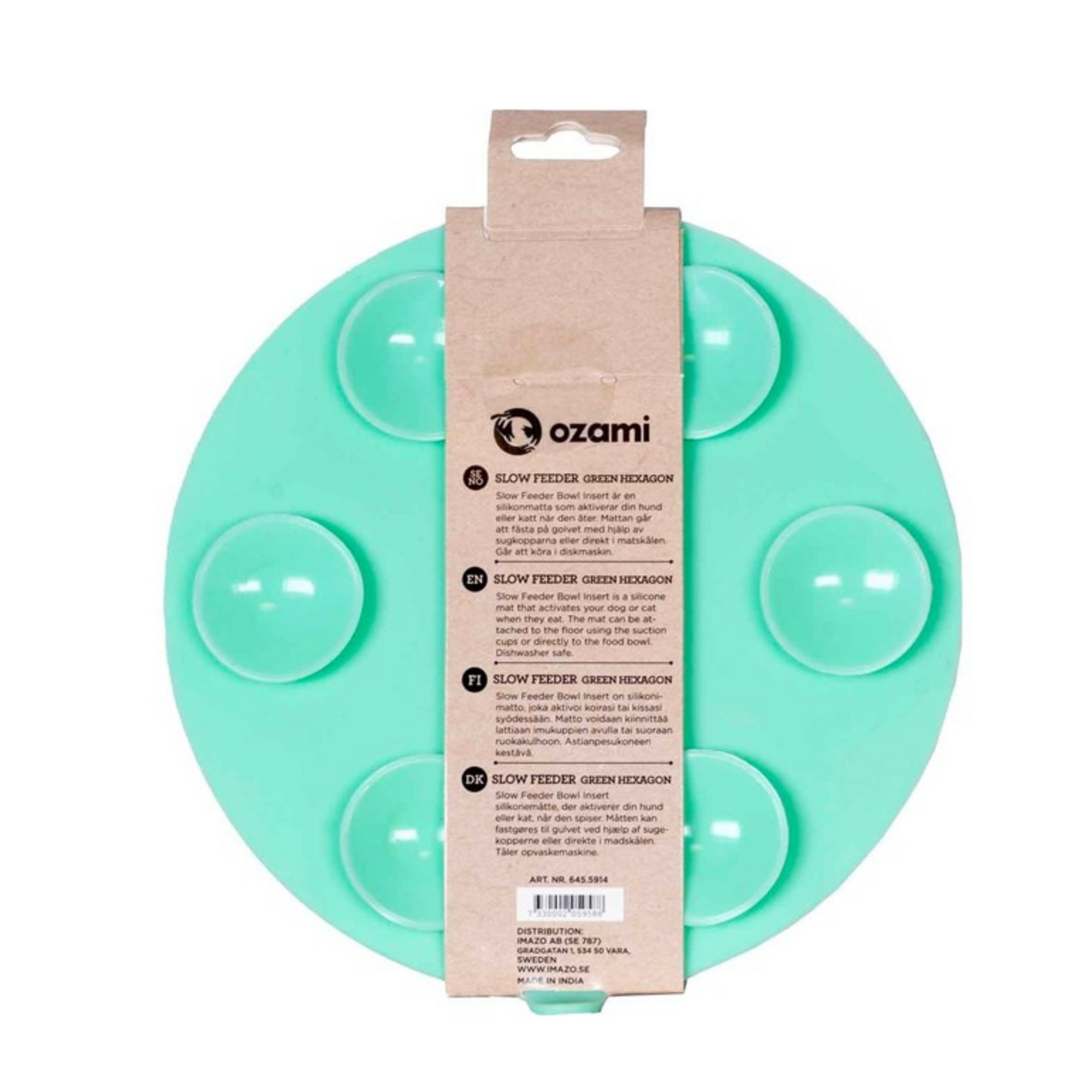 Slow Feeder Bowl Insert &amp; Madskål – Sundere måltider og mere aktivering
