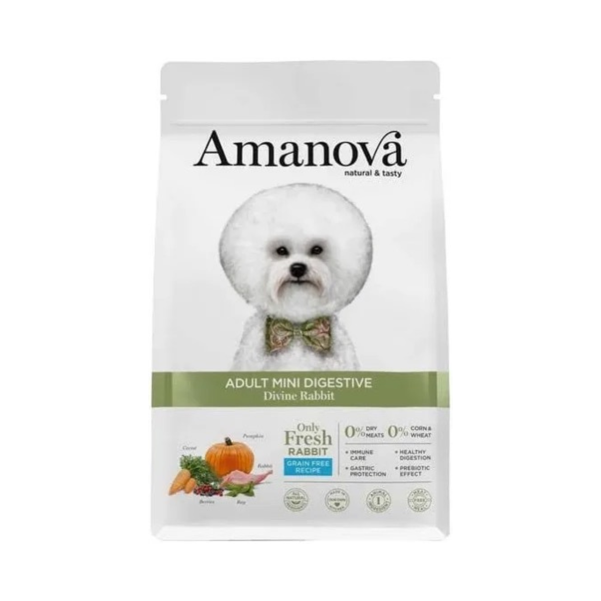 Amanova Small Adult Kanin – skånsomt fuldfoder til små hunde
