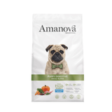 Amanova Puppy Digestive – skånsomt fuldfoder til hvalpe med sensitiv mave