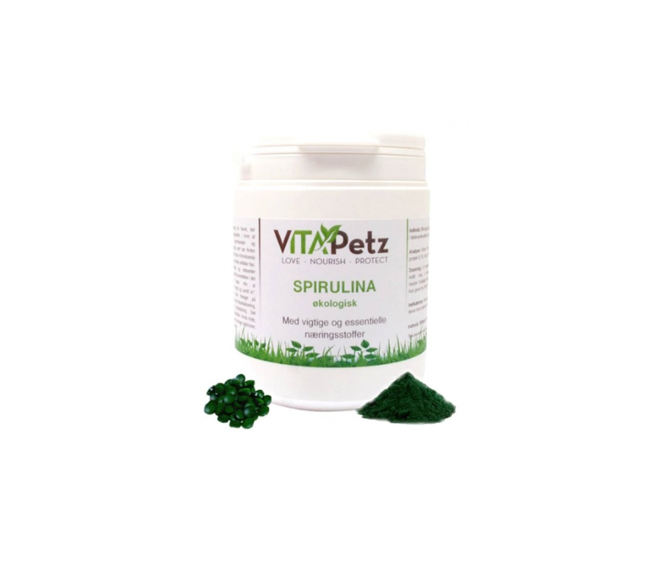 Vitapetz Økologisk Spirulina – Naturligt Superfood til Hunde