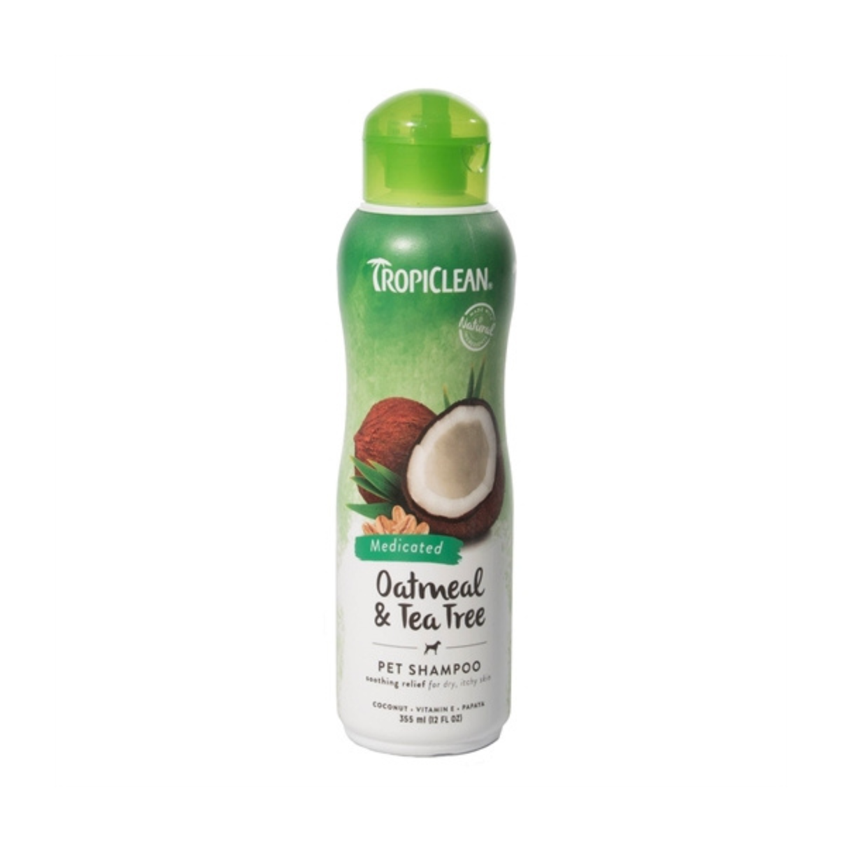 Tropiclean Oatmeal & Tea Tree Shampoo – beroligende pleje til tør og irriteret hud