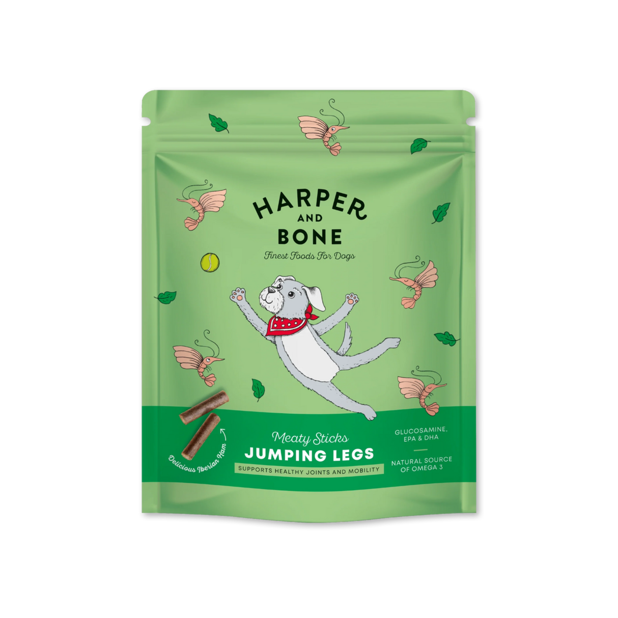 Harper & Bone Joint and Mobility Meaty Sticks – bløde snacks til bevægelse og aktiv hverdag