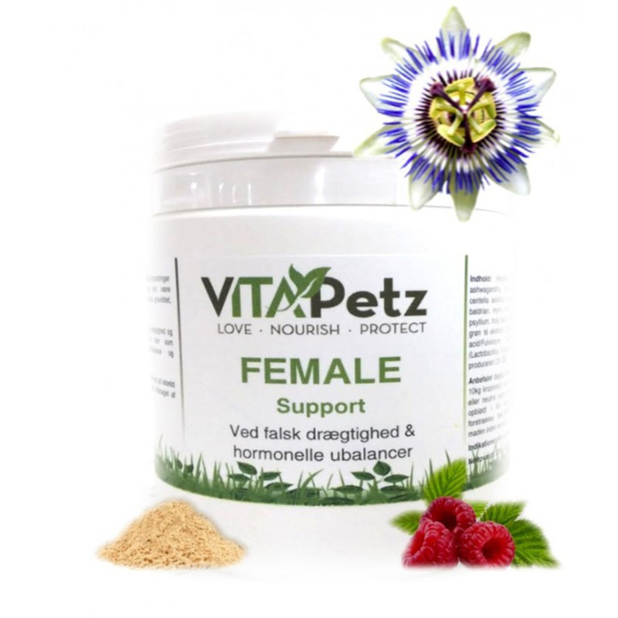 VitaPetz Female Support – naturlig støtte ved løbetid og hormonelle forandringer