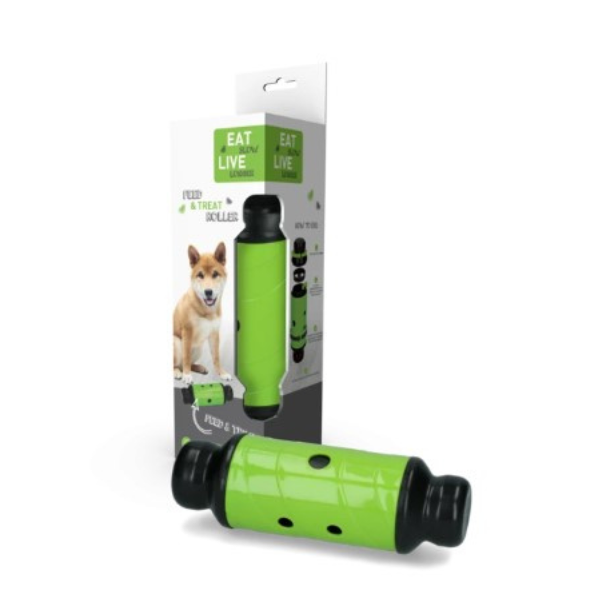 Eat Slow Live Longer Feed & Treat Roller – Grøn