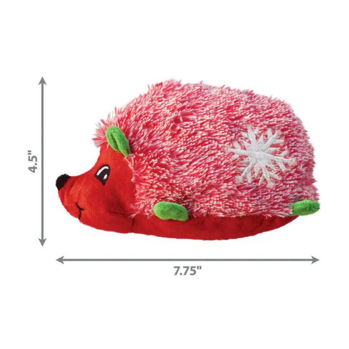 KONG Holiday Comfort HedgeHug – julebamse med pivelyd & knitreeffekt