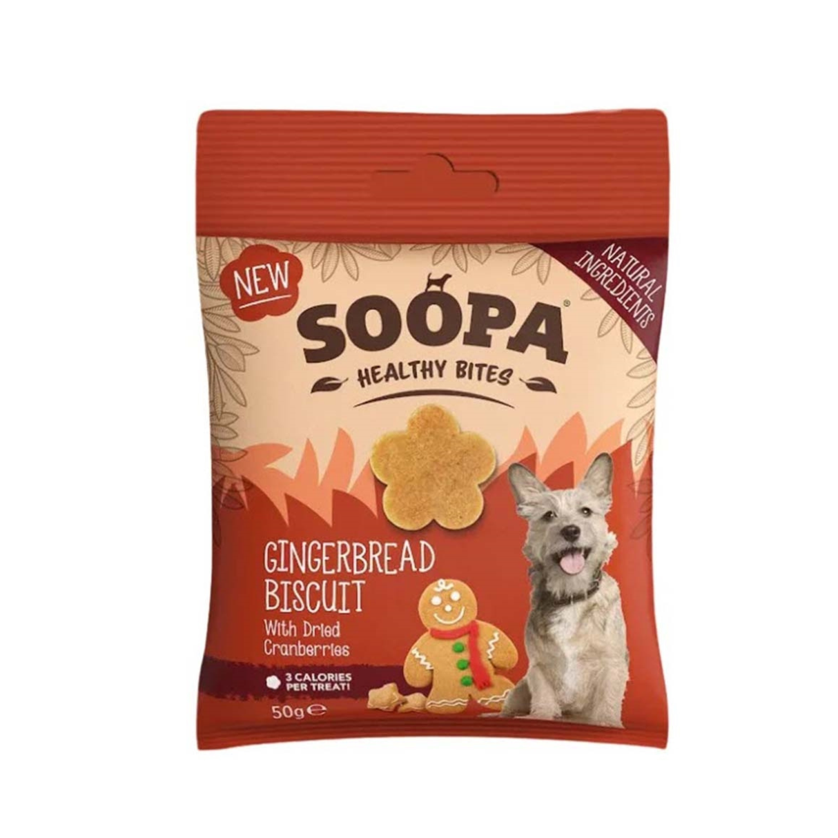 Soopa Healthy Bites – Gingerbread Biscuit (Juleedition)