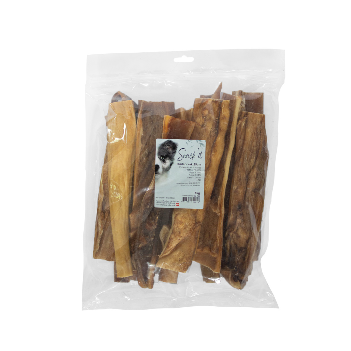 Snack’it Oksepandebrask 25 cm – naturlig tyggeglæde med højt proteinindhold