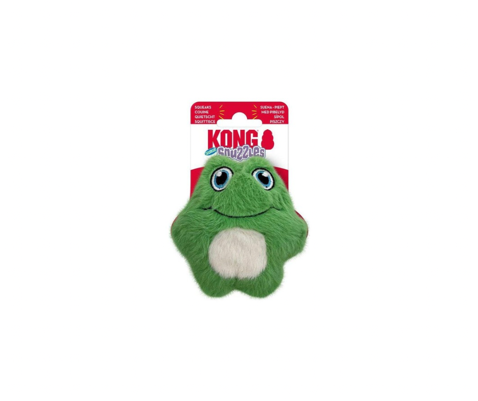 KONG Snuzzles Minis – Sjov og pivelyd til små hunde 10x10x4,5 cm