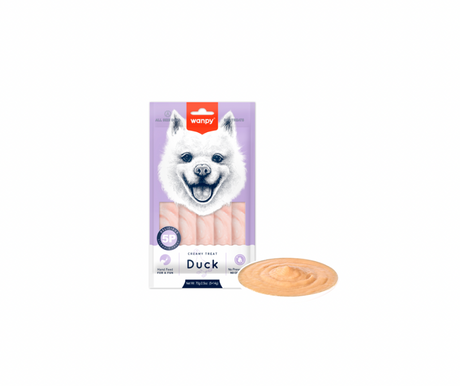 Wanpy Dog Creamy Lickable – Bløde lækkerier til hunde 70g (5x14g)