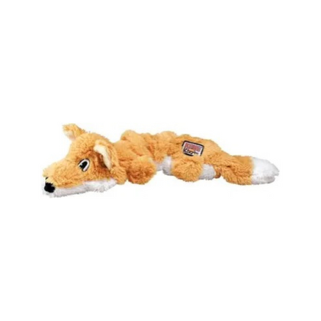 KONG Scrunch Knots Fox S/M – Fyldfrit og realistisk legetøj med knuder og reb
