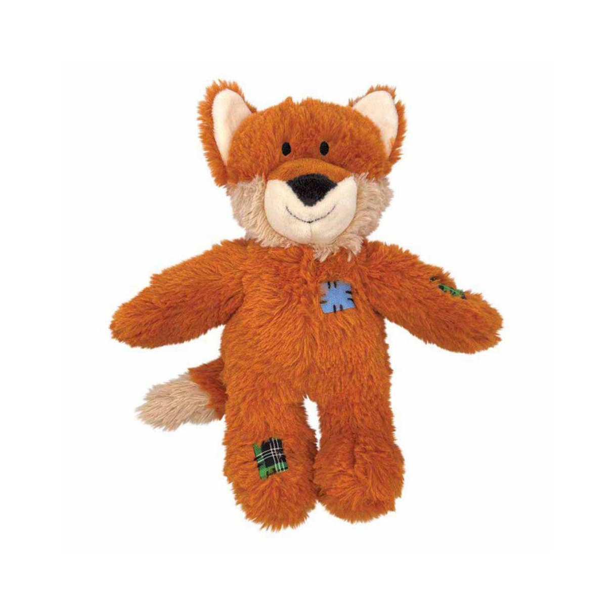 KONG Wild Knots Fox – blødt men stærkt plyslegetøj til hunde (S/M)