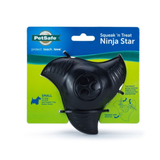 Busy Buddy Squeak N’ Treat Ninja Star – aktivitetslegetøj med squeak og godbidfunktion (S)