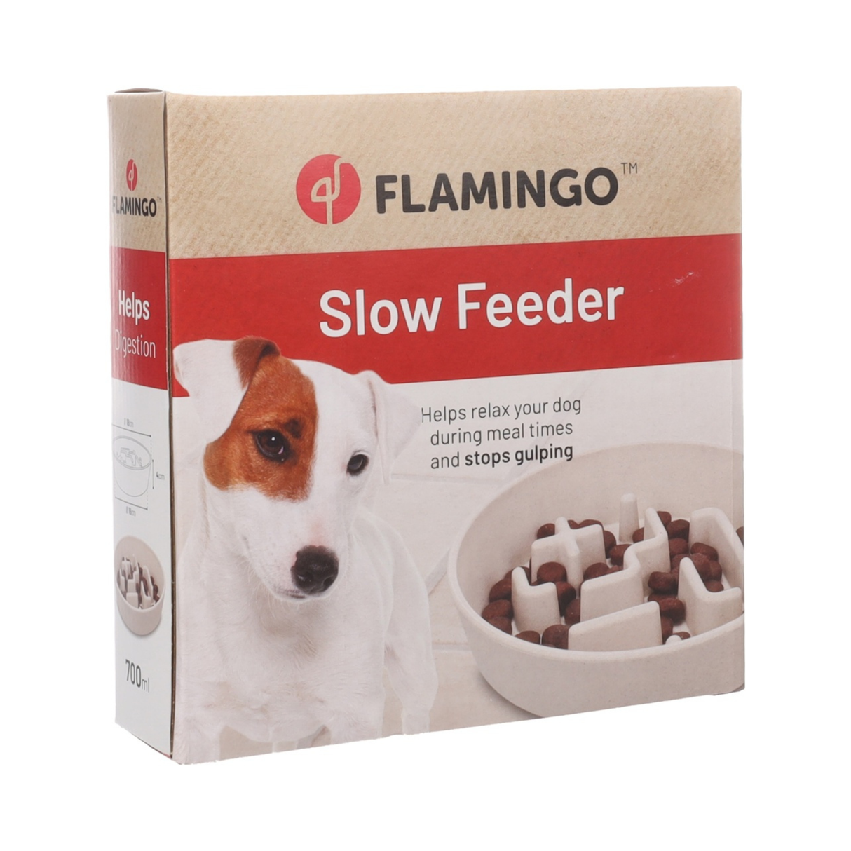 Slow Feeder Kana – bambus hundeskål der hjælper mod forslugen spisning