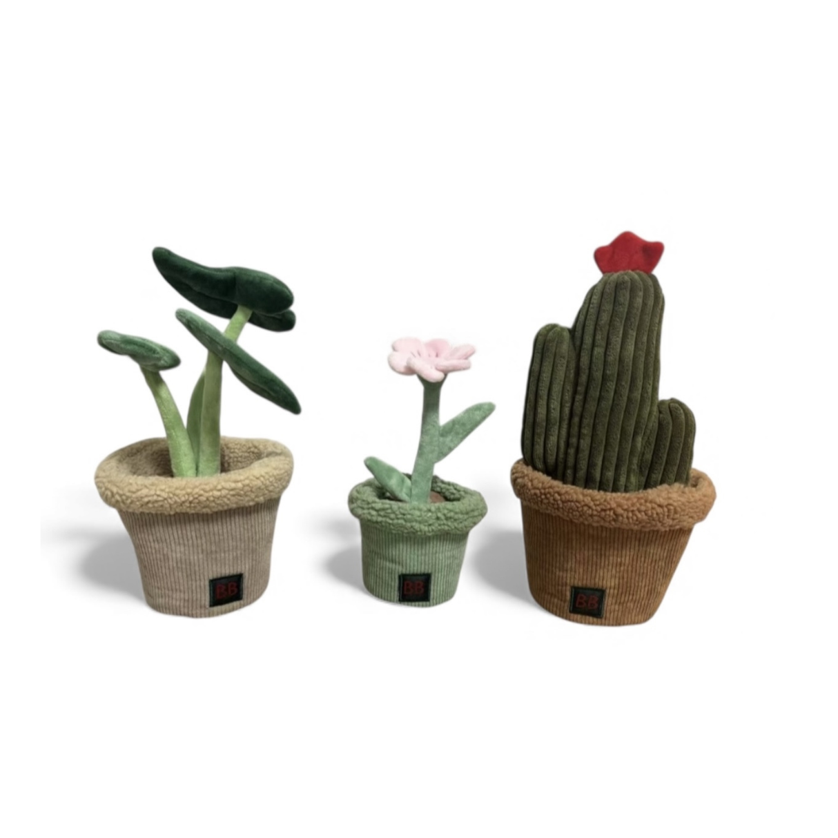 B&B Pawtanic Garden – vælg mellem Plante, Kaktus eller Blomst (3-i-1 snuselegetøj)