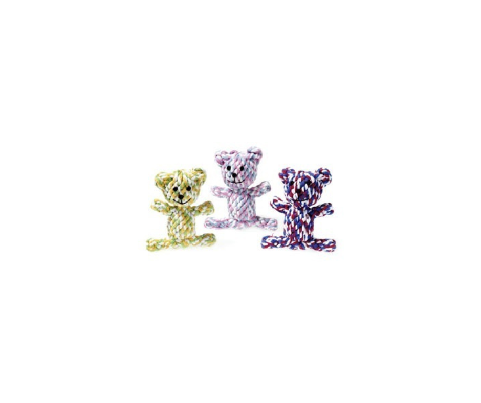 Puppy Bears Cotton 11 cm – Blød og sød bamse til hvalpe